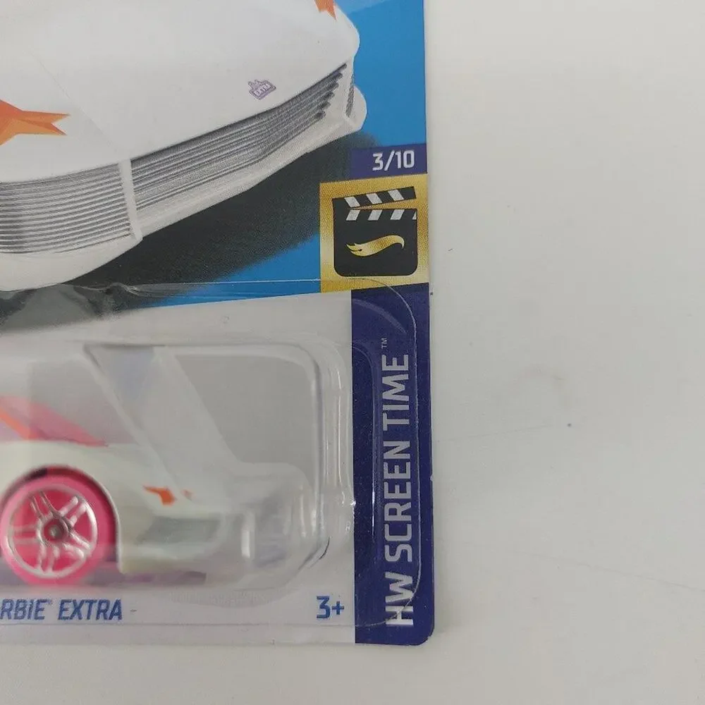 Mattel white car